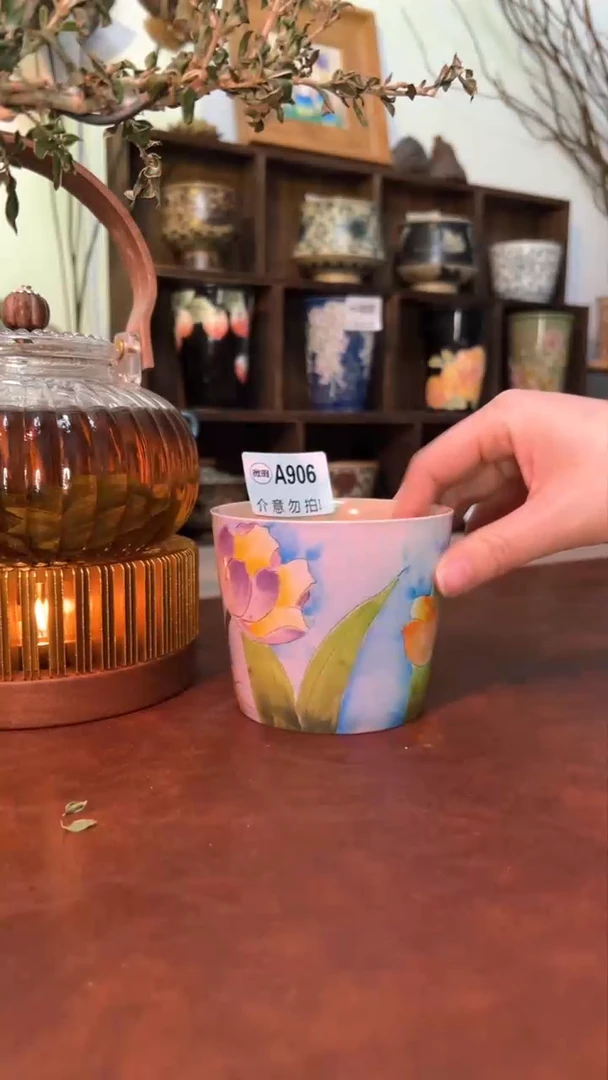 【闪购商品】微瑕景德镇手工手绘906