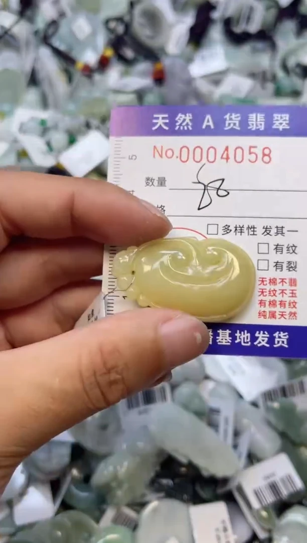 【闪购商品】翡翠颈饰未镶嵌00004058