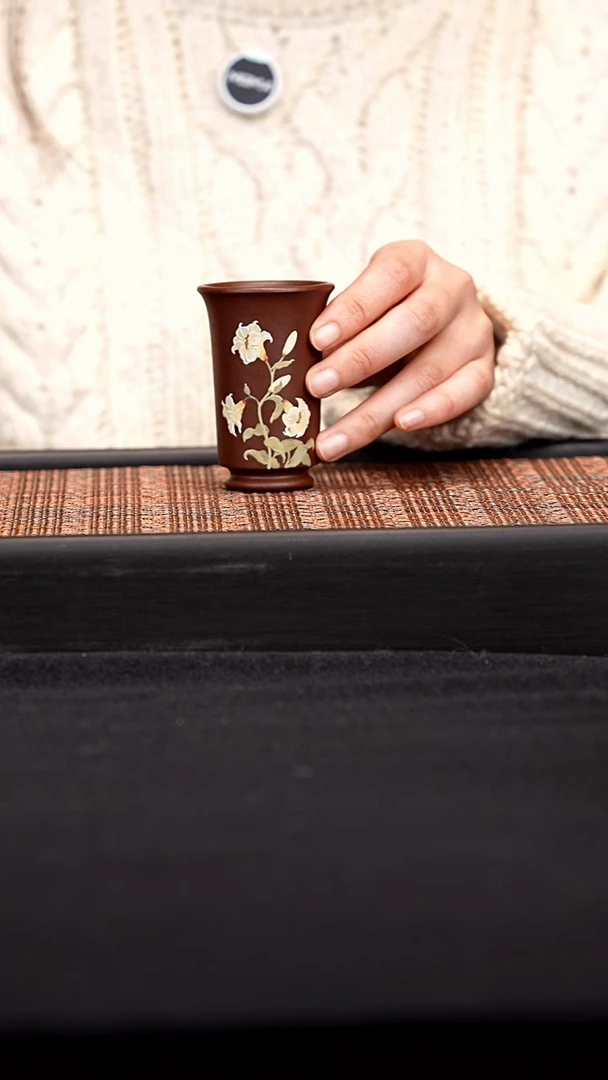 【闪购商品】泥绘小杯 一物见春