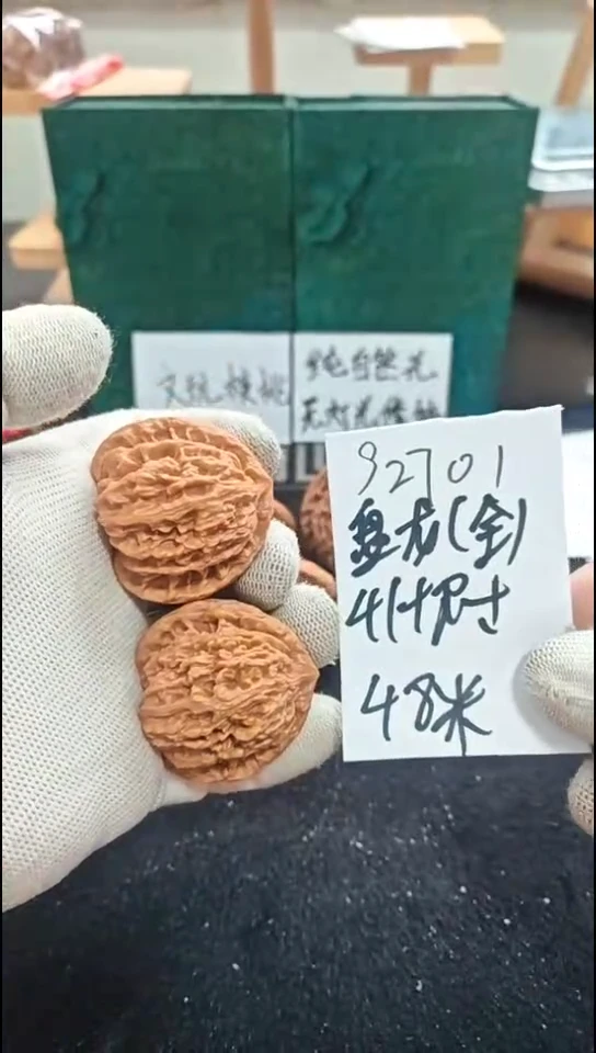 把件文玩核桃全品盘龙已打底