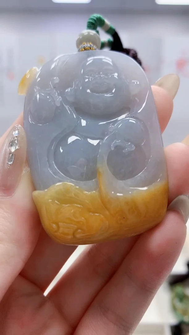 未镶嵌定制翡翠5028jw-毛货挂件28
