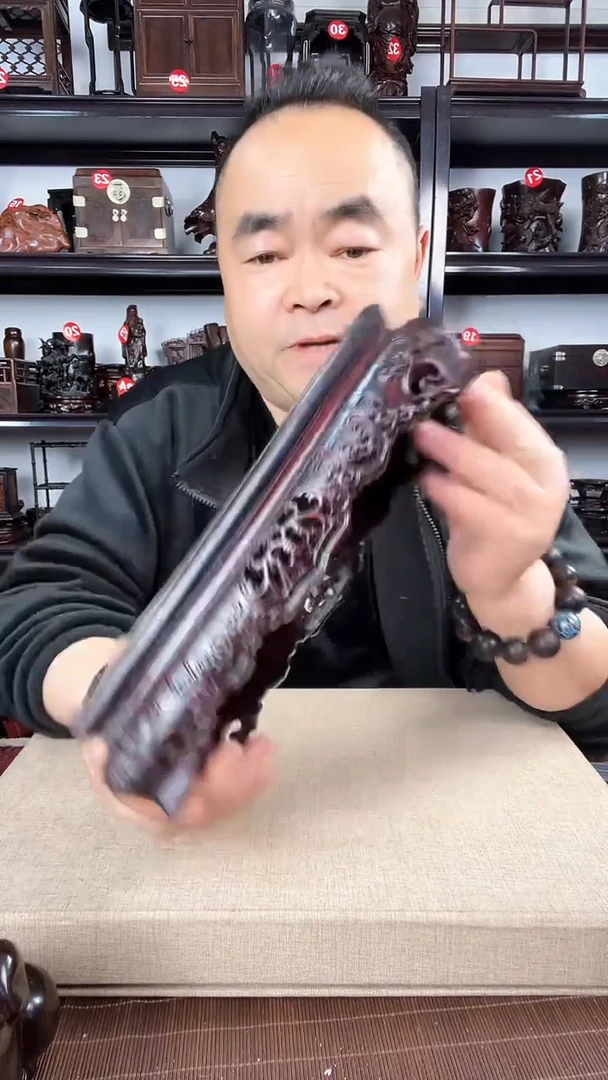 【闪购商品】木254瑕疵老李红木工艺品