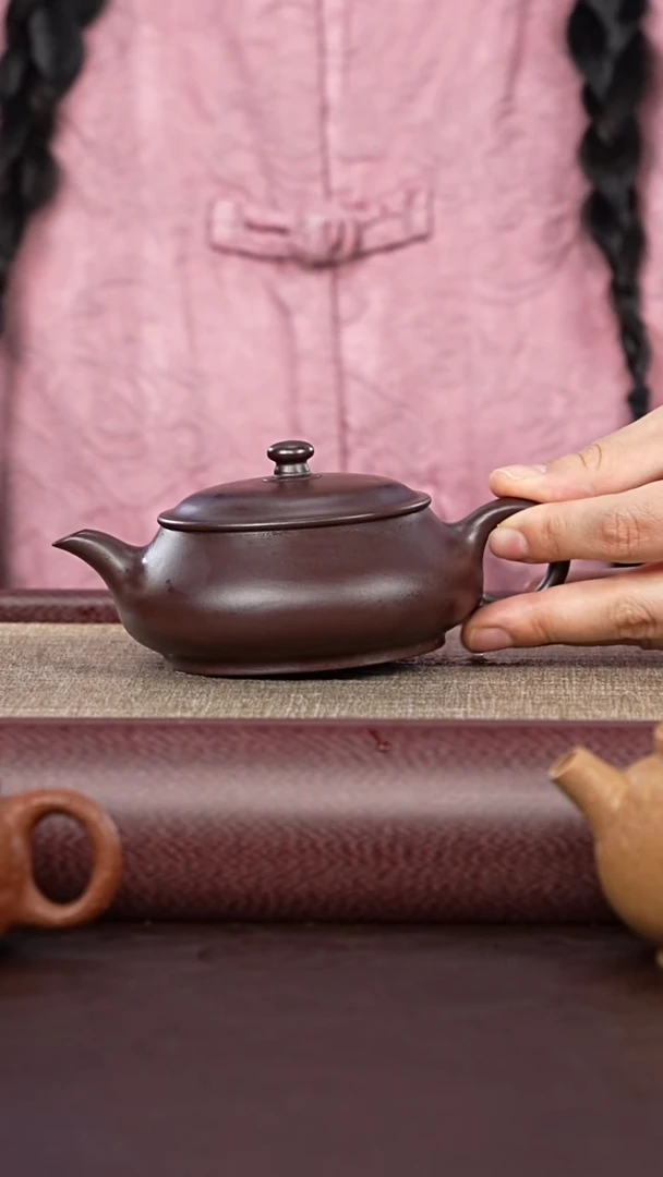 紫砂供春道婷婷紫砂13