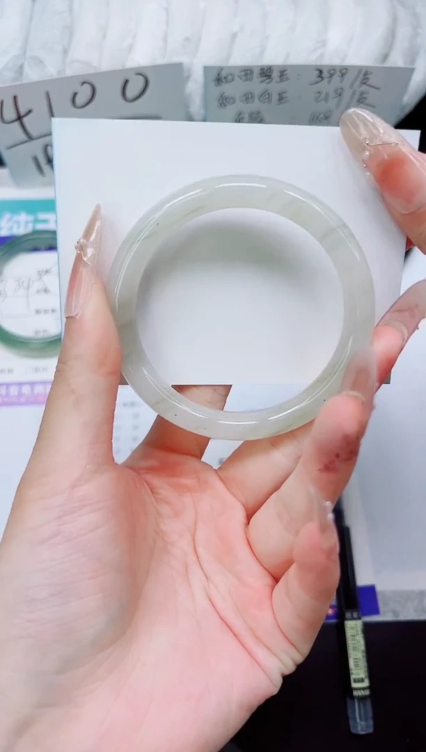 石英质玉手镯未镶嵌A204-54/55/56