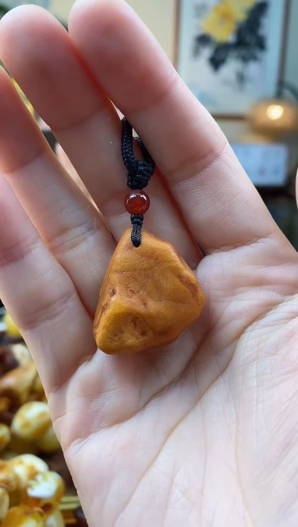 【闪购商品】琥珀颈饰未镶嵌吊坠