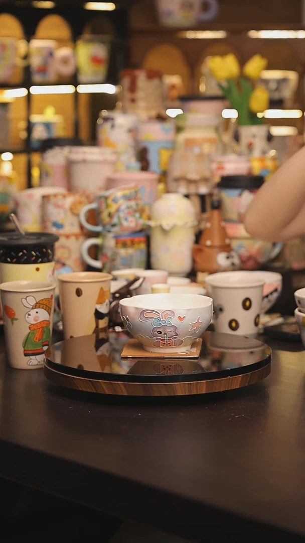 景德镇釉下彩绘设计师款式陶瓷