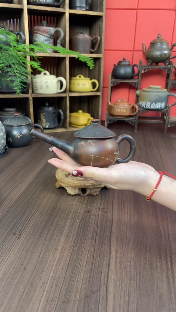 钦州坭兴陶手工壶（张）