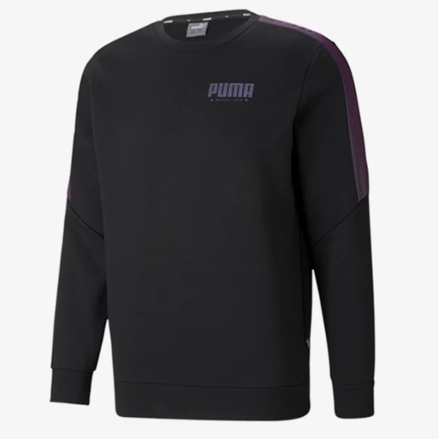 PUMA/彪马【大仓】秋冬季男子简约保暖时尚运动休闲卫衣848239-01