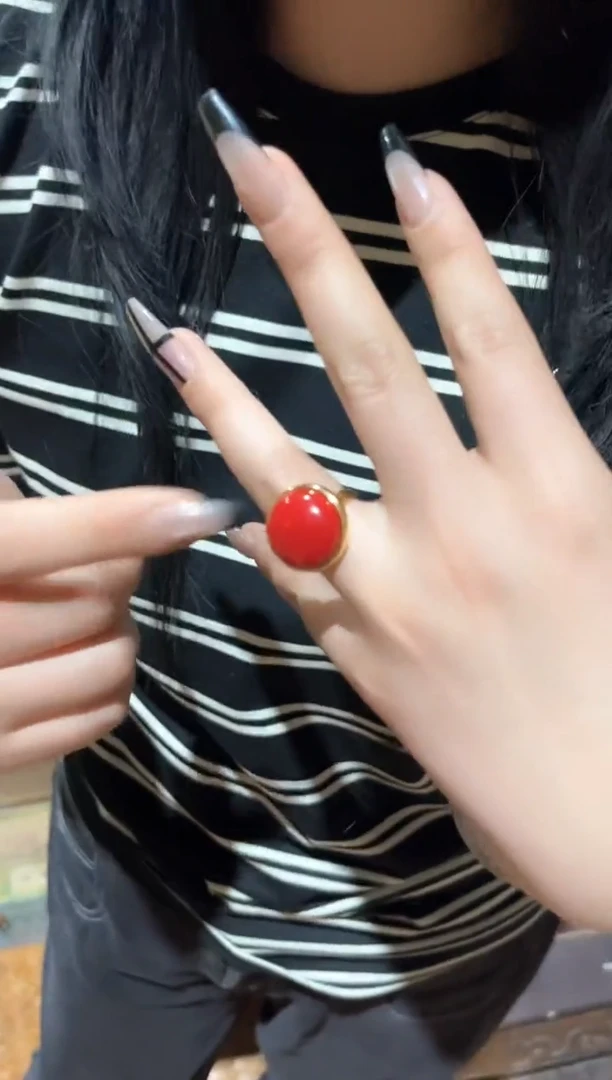 玛瑙/玉髓戒指未镶嵌104合合合合合合合合