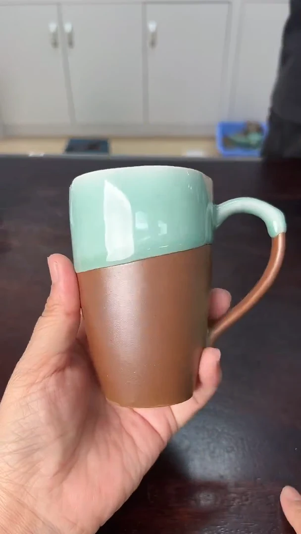 龙泉云间青瓷小米茶器