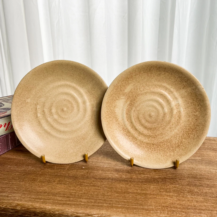 【瑕疵】陶瓷盘餐盘子家用圆形高颜值平盘K4B