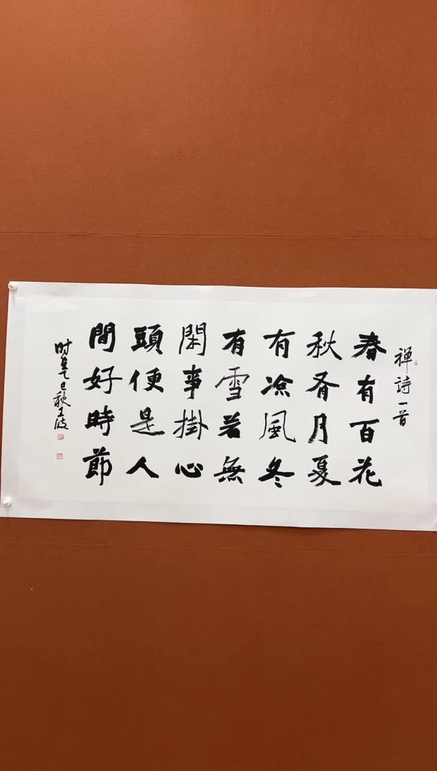 书法王波8平尺书法作品