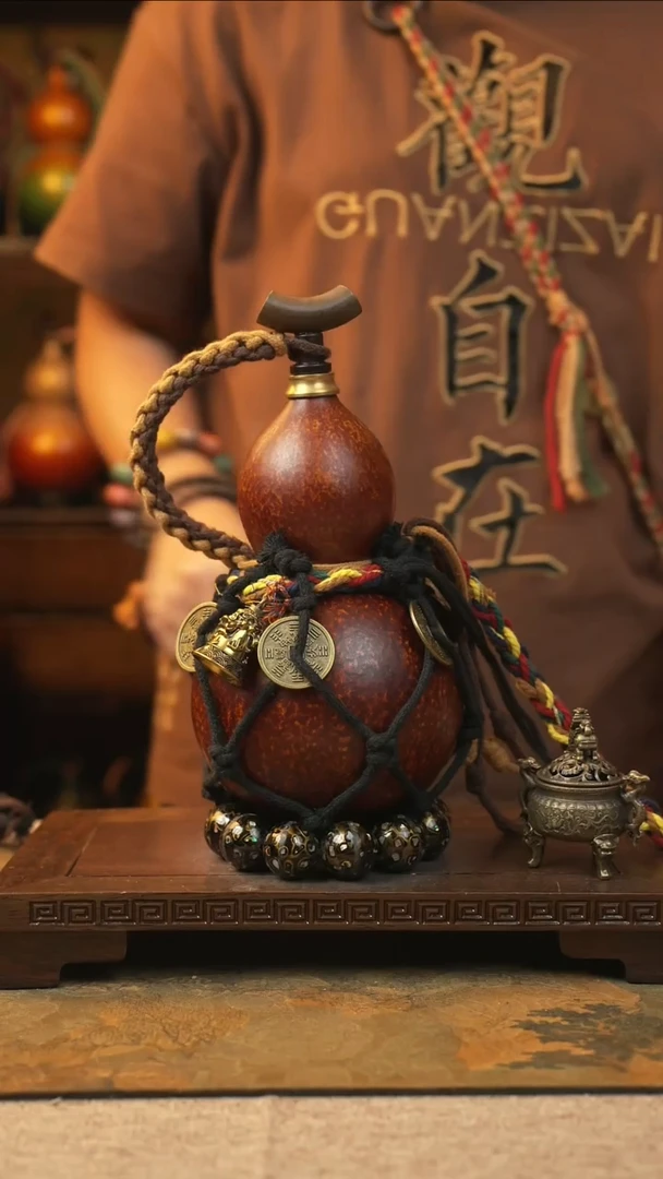134大漆一物一拍记葫堂出品【不带手串】