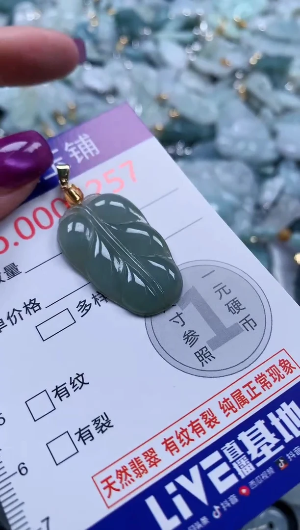 颈饰未镶嵌翡翠1257