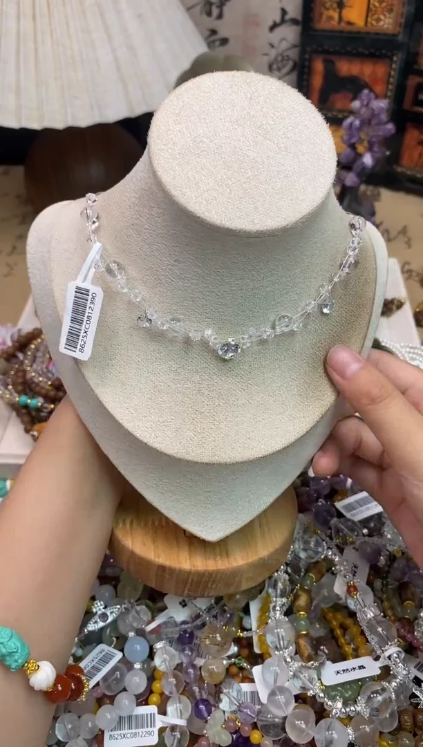 银S925镶嵌颈饰水晶116