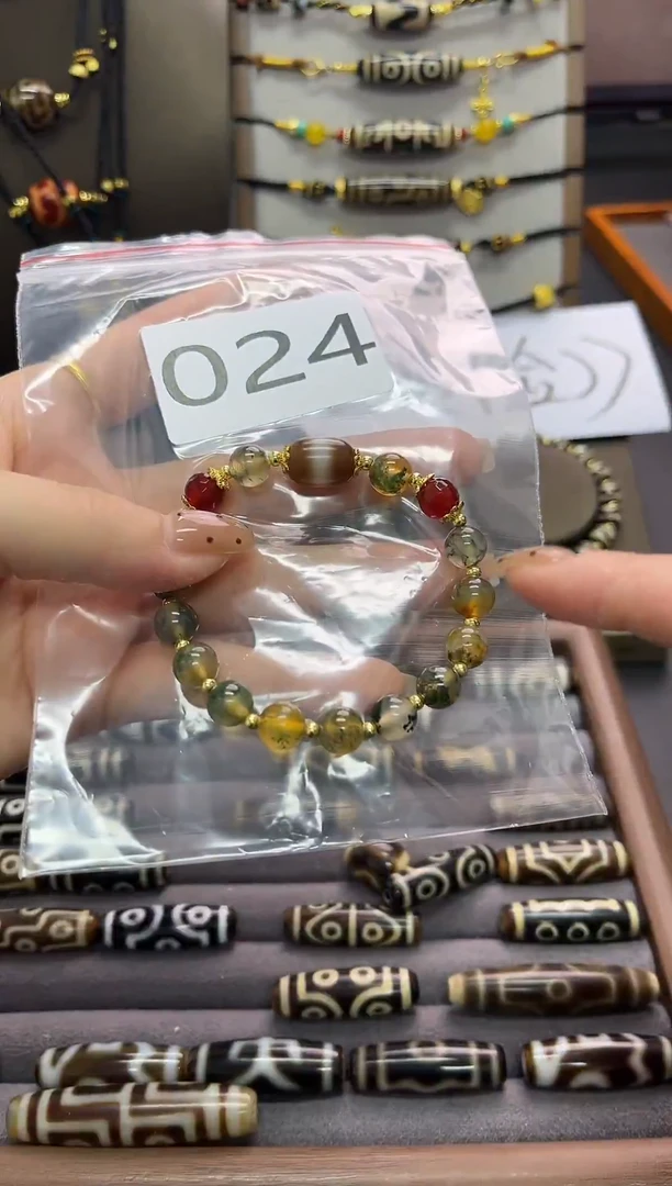 玛瑙/玉髓裸珠024