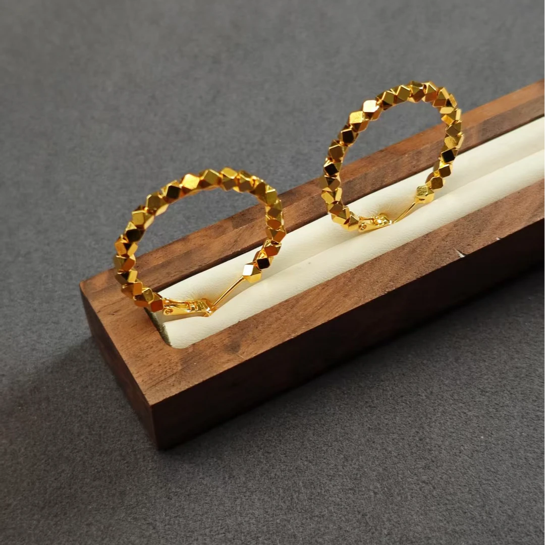 合金耳饰 蹦迪珠耳环个性百搭首饰30806