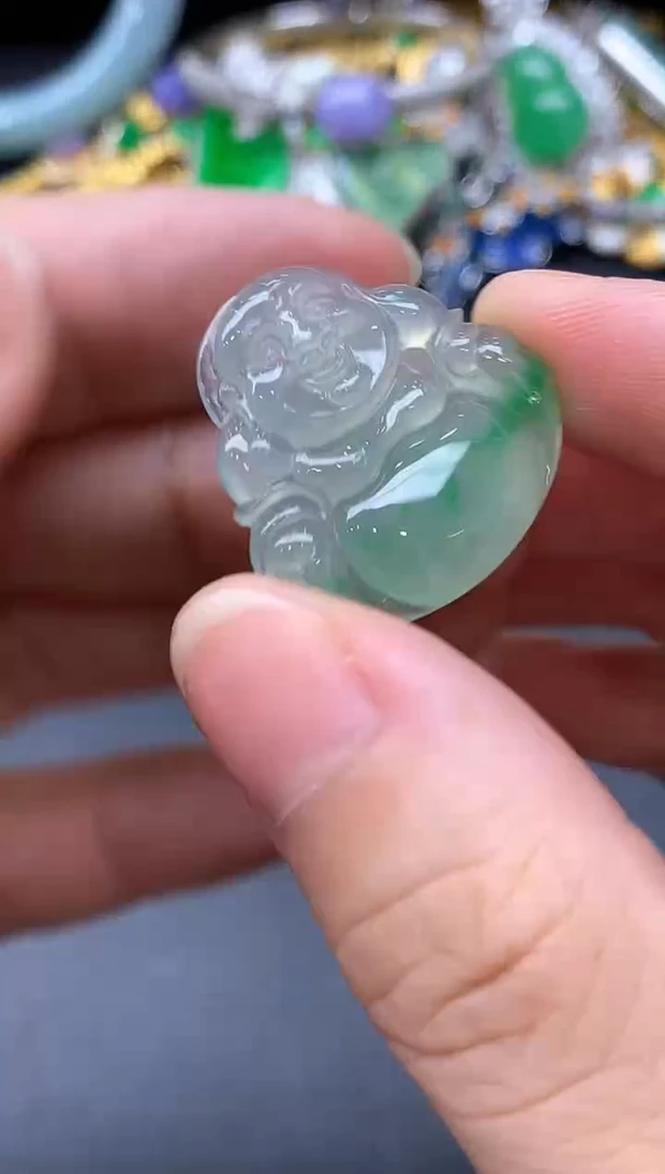 颈饰未镶嵌翡翠475-中国好珍宝