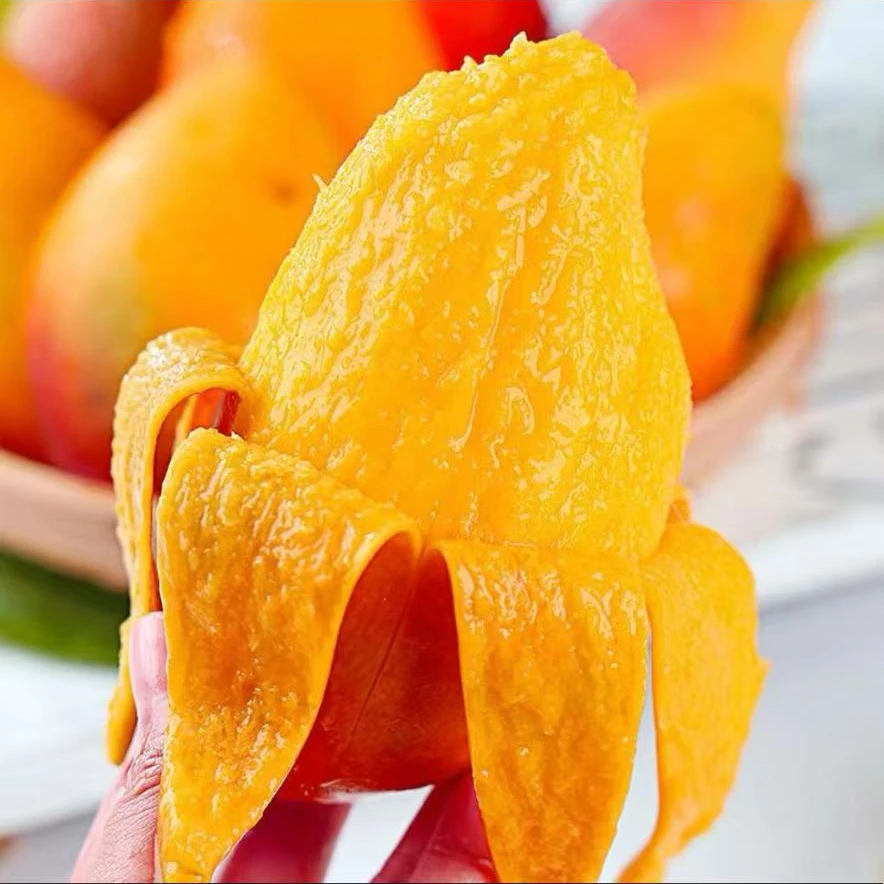 【催熟后食用】海南贵妃芒果5斤带箱香甜爆汁新鲜热带水果G