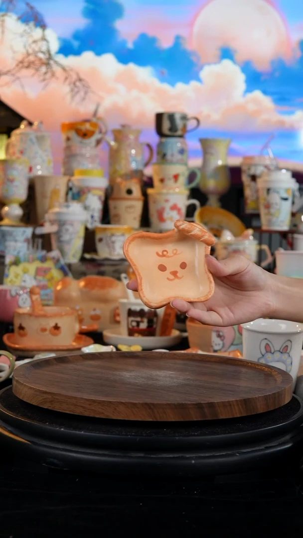 陶瓷便携款手工手绘景德镇陶瓷