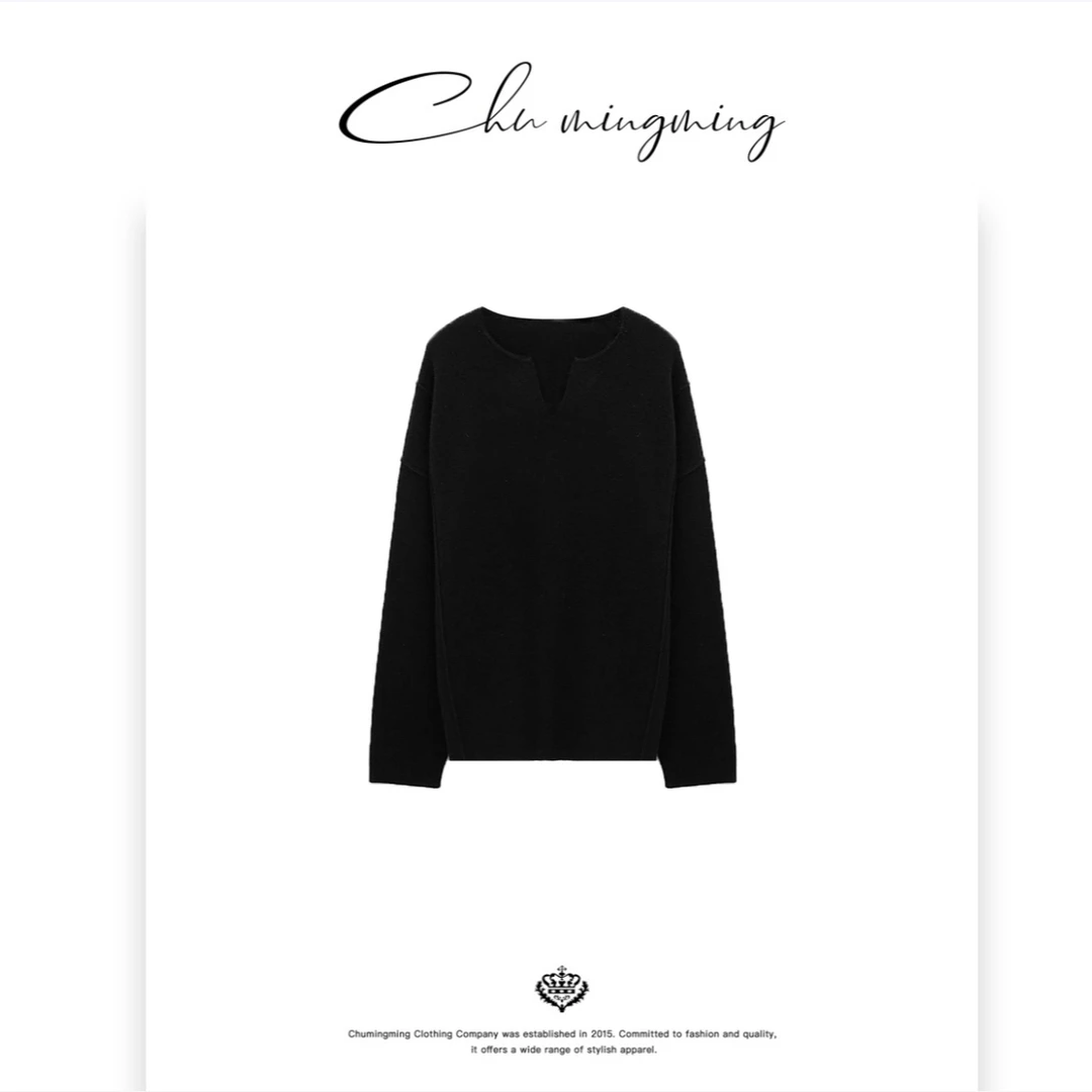 【CHU/2024SSNEW】原创设计《维多》澳洲羊毛毛衣AAMU2520