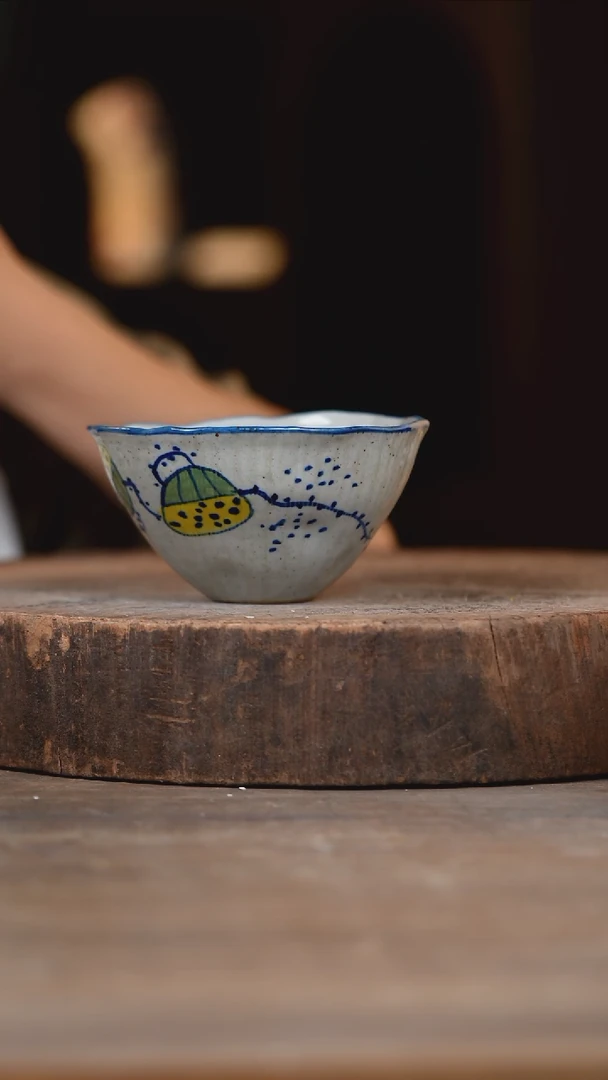 瓷片景德镇高温釉下彩（食品级）