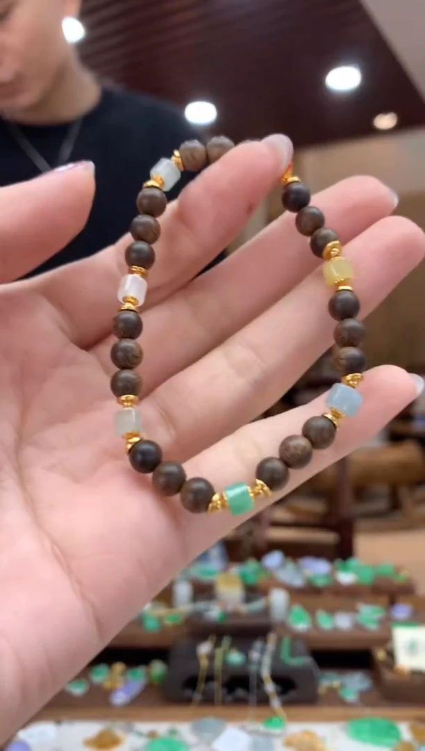 未镶嵌手串翡翠手串