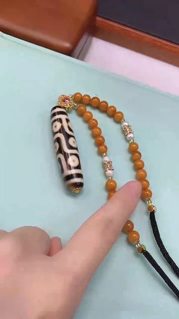 玛瑙/玉髓（覆膜）项链未镶嵌Y20329（拍一发一）多样性发货