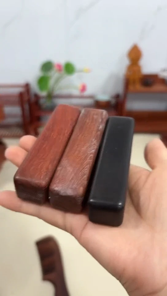 紫檀木紫檀木手把件