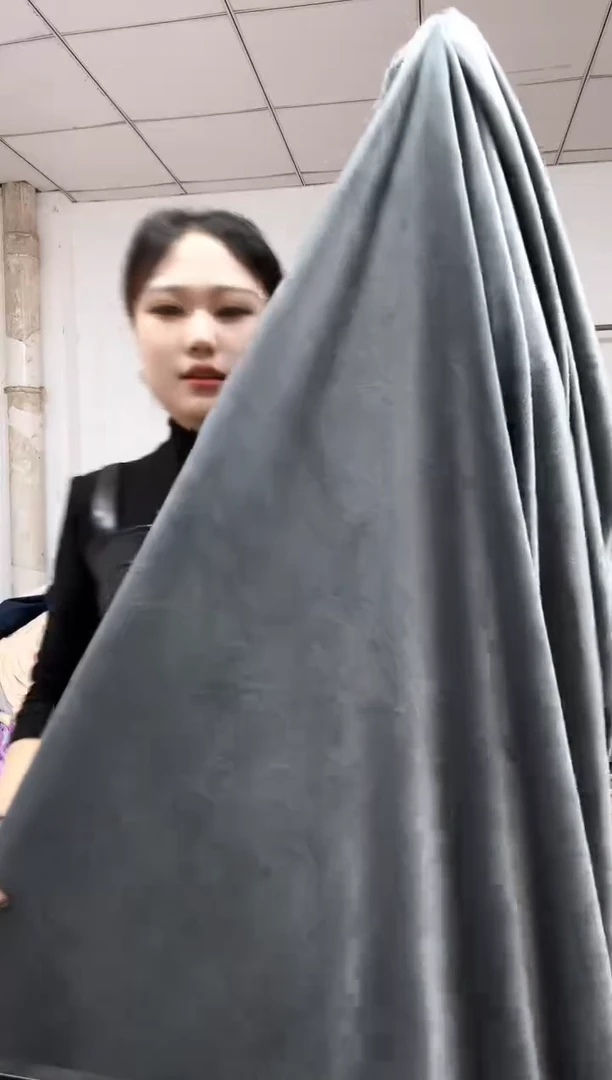 法兰绒2x2..3尺寸面料主播介绍为准单面