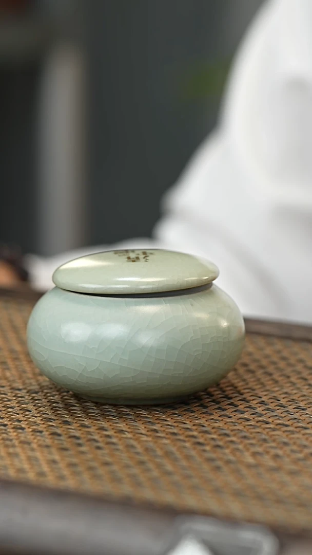 茶壶紫砂青瓷茶叶罐