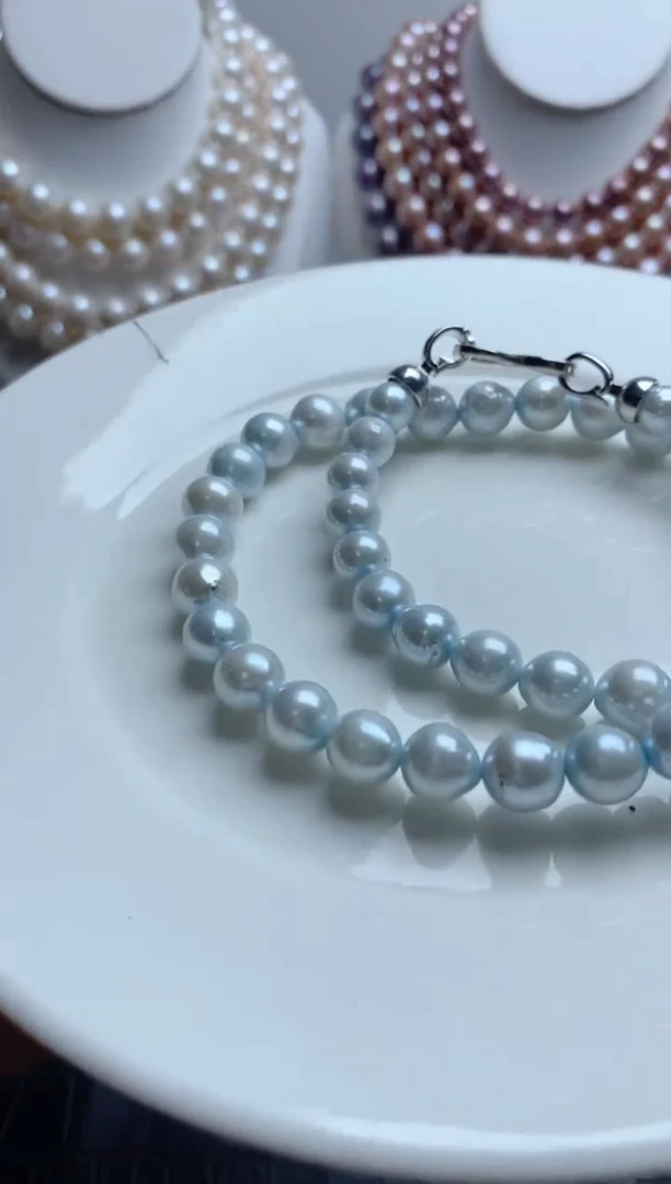 淡水珍珠未镶嵌颈饰0109