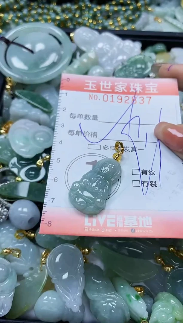 【闪购商品】翡翠颈饰未镶嵌闪购商品00192837多样性发其一