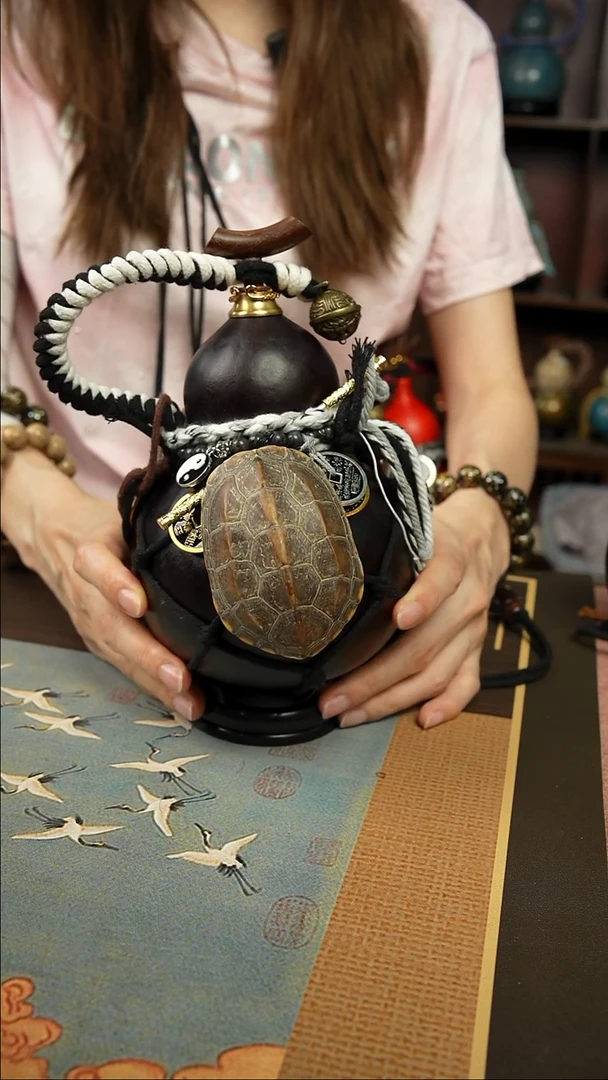 498号1000ml左右非遗大漆酒葫芦