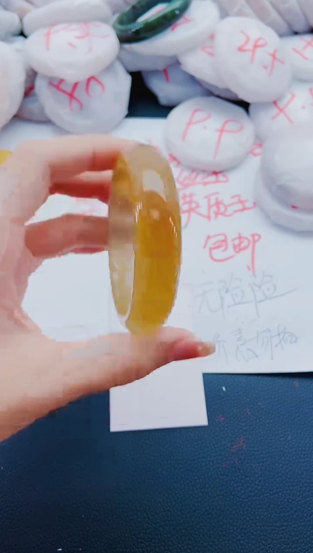 未镶嵌手镯石英质玉K159-56-57