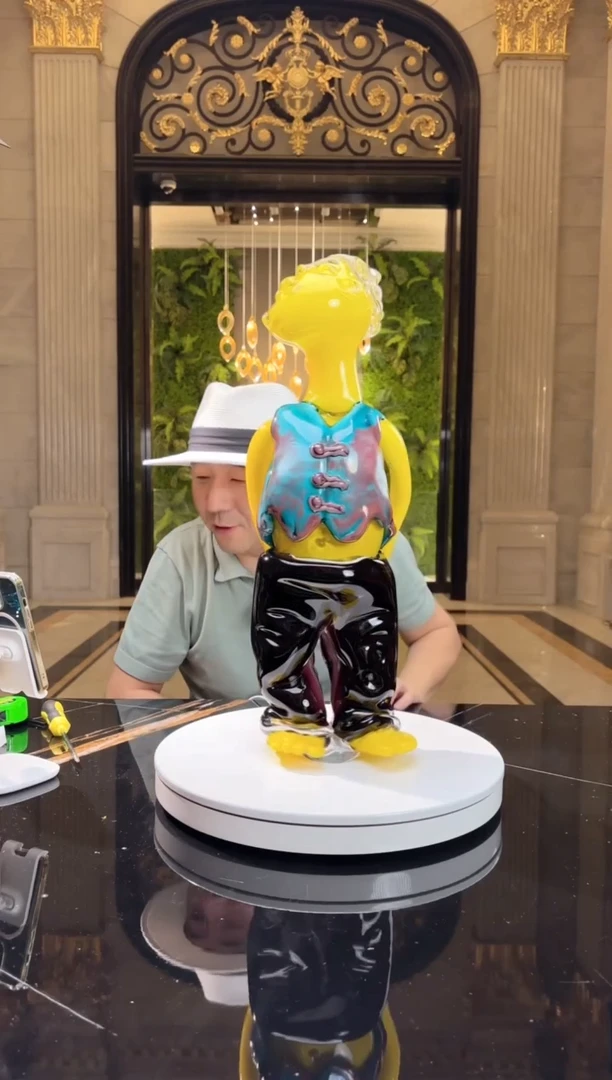 茶宠AJ1012074人物雕塑摆件