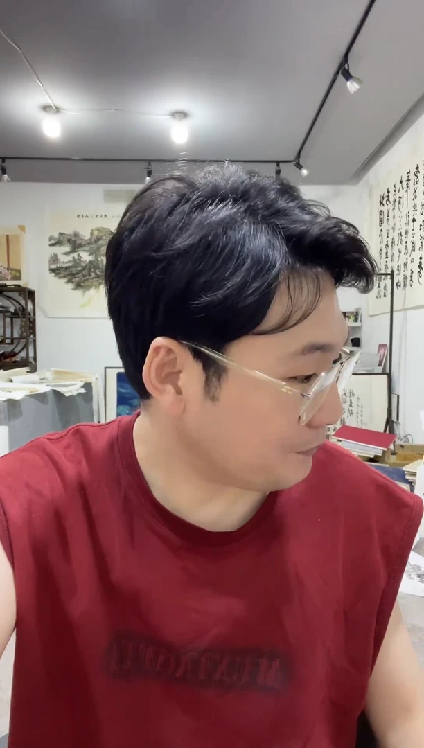 书法阿****】美术馆书法画作