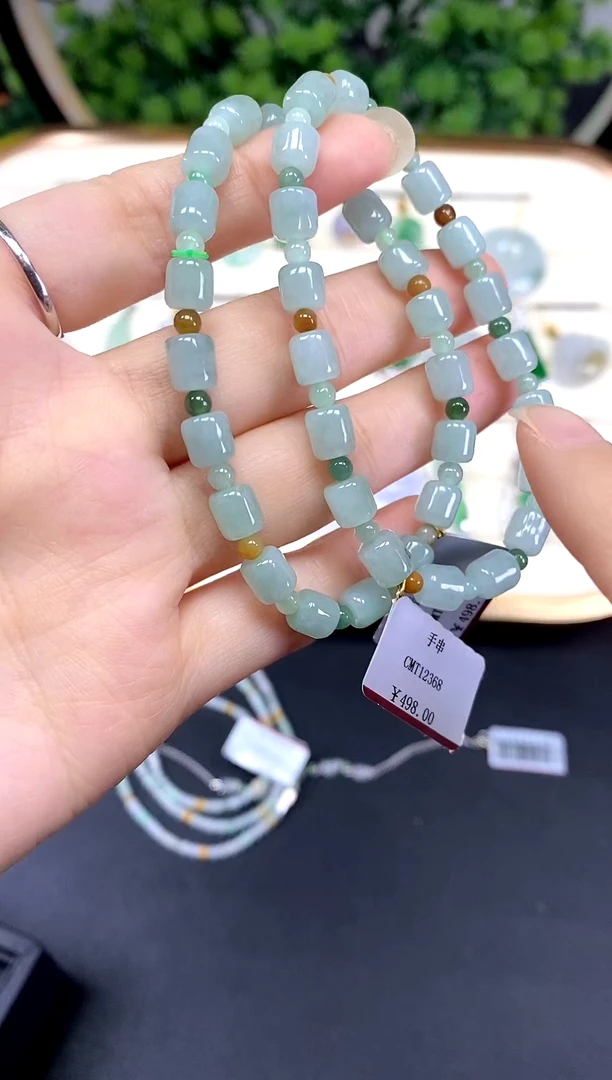 未镶嵌手串翡翠-@@CMT12368