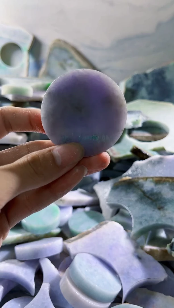 翡翠裸石缅甸翡翠A货陈3260