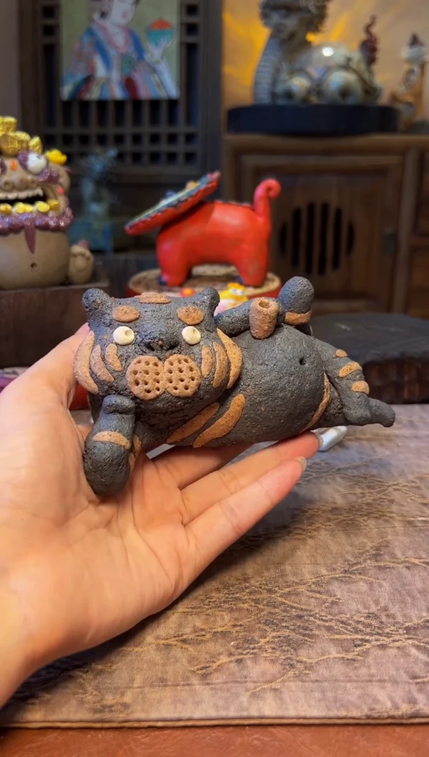 瓷片设计师手工手作款
