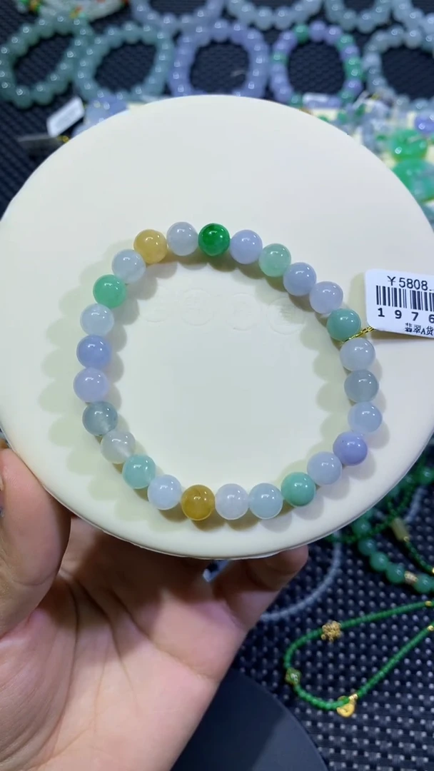 翡翠散珠天然翡翠A货