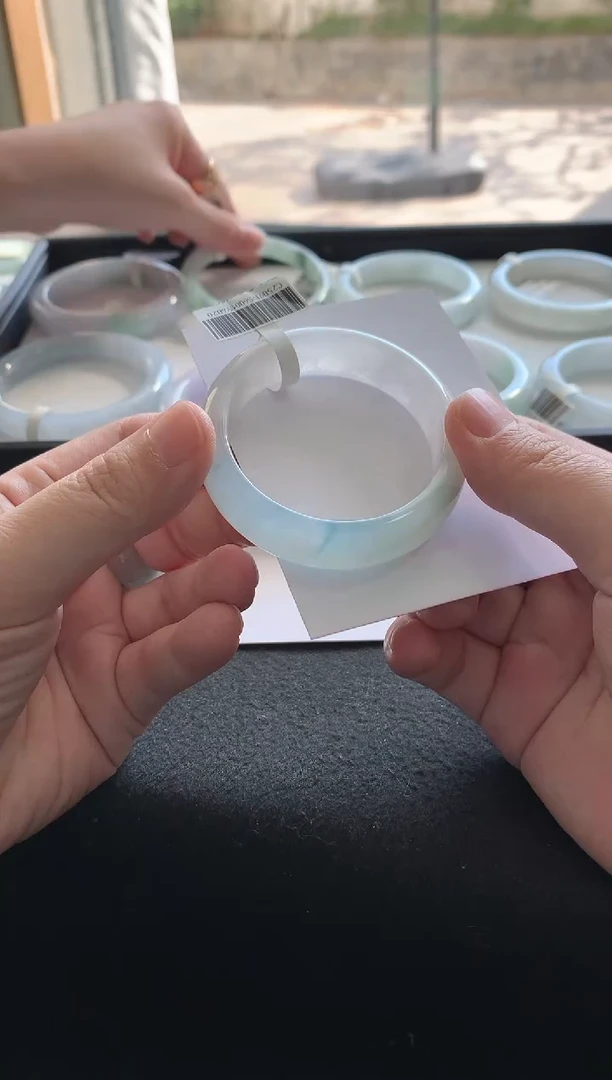 未镶嵌手镯翡翠54贵妃Y4020买断