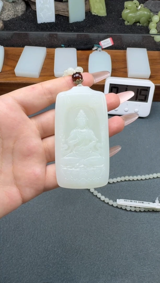 颈饰未镶嵌和田玉6