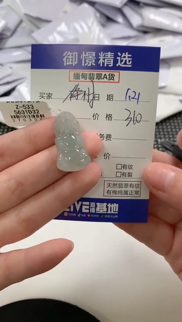 【闪购商品】翡翠颈饰未镶嵌27