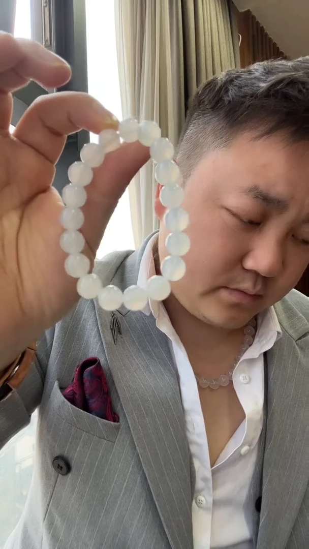 未镶嵌手链翡翠手串