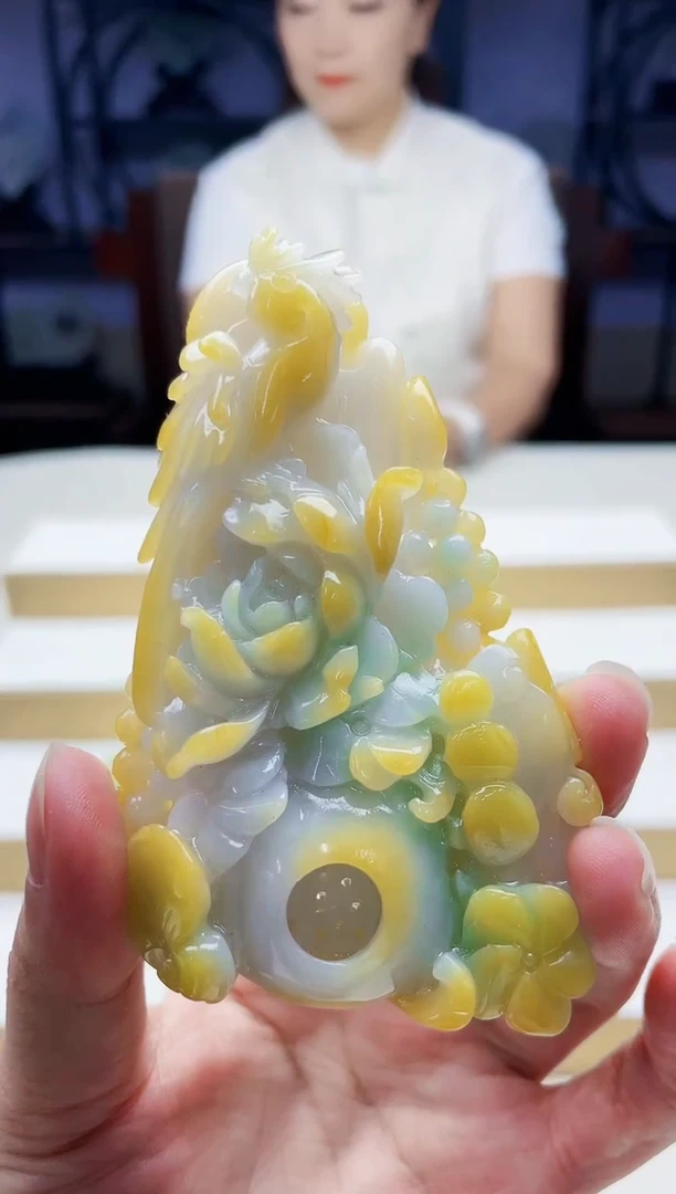 未镶嵌定制翡翠毛货09140223