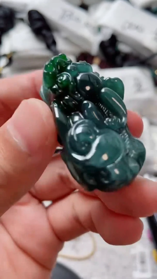 翡翠未镶嵌颈饰888888888