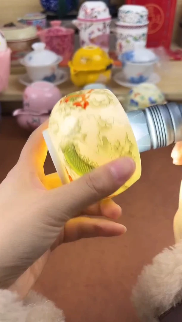 陶陶瓷茶具摆件旅行套组