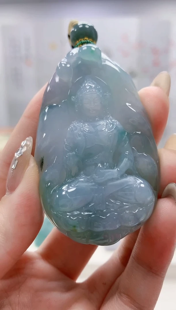 未镶嵌定制翡翠5028jw-毛货挂件154