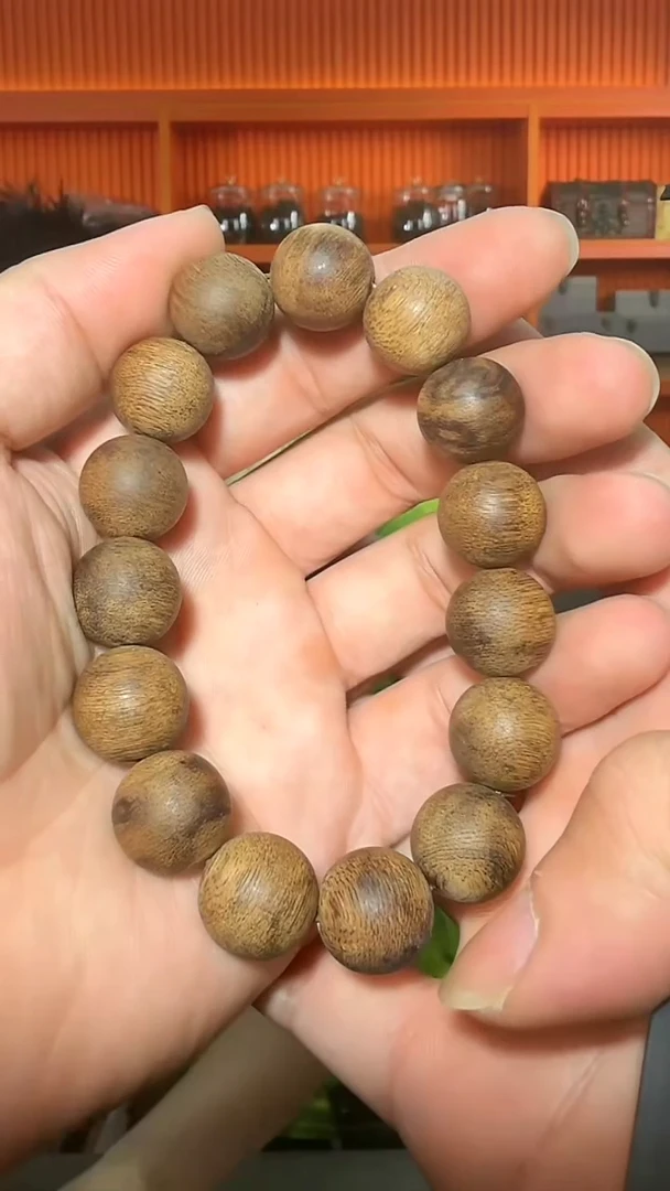 沉香手串118号沉水单圈30g1.6多样性发一